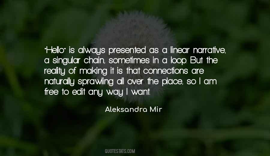 Aleksandra Mir Quotes #1002733
