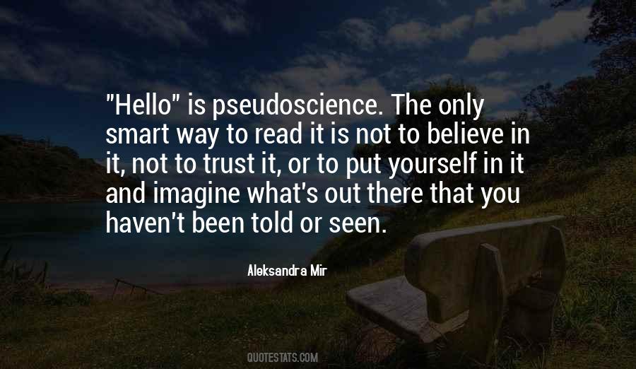 Aleksandra Mir Quotes #800543