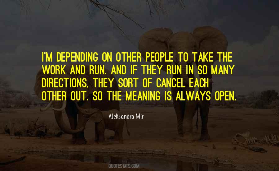 Aleksandra Mir Quotes #920232