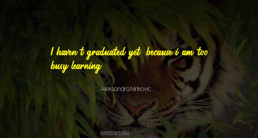 Aleksandra Ninkovic Quotes #1185460