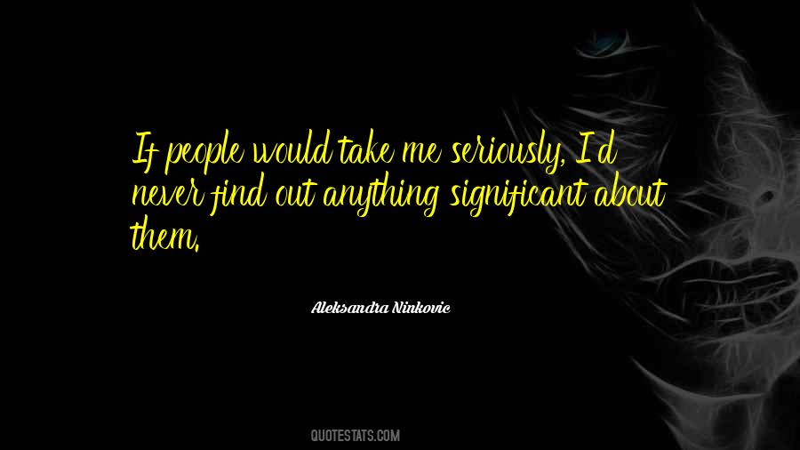 Aleksandra Ninkovic Quotes #1804374