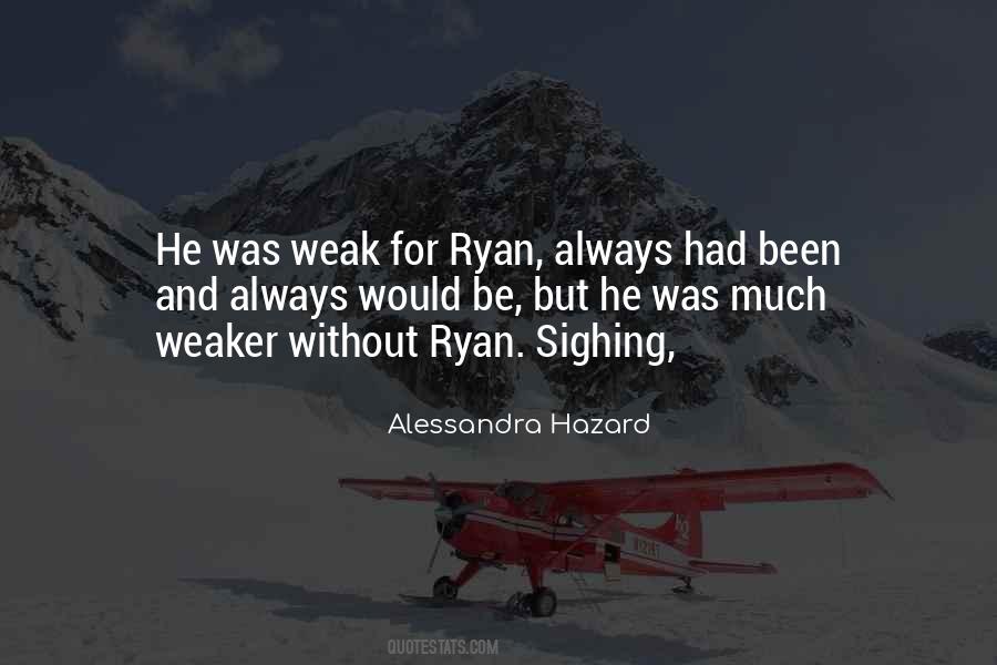 Alessandra Hazard Quotes #117421