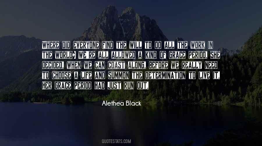 Alethea Black Quotes #91352