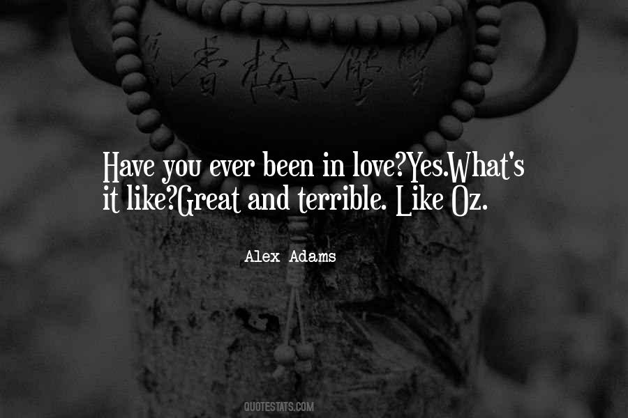 Alex Adams Quotes #480633