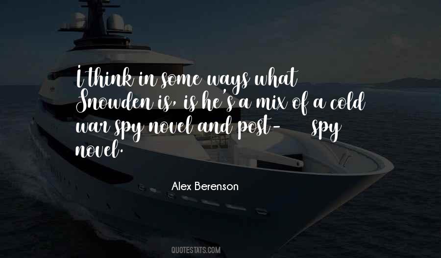 Alex Berenson Quotes #1356676