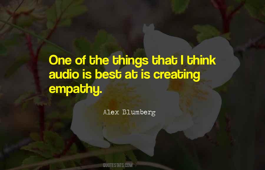 Alex Blumberg Quotes #947281