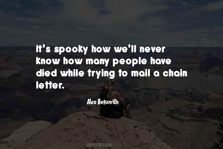 Alex Bosworth Quotes #1713771