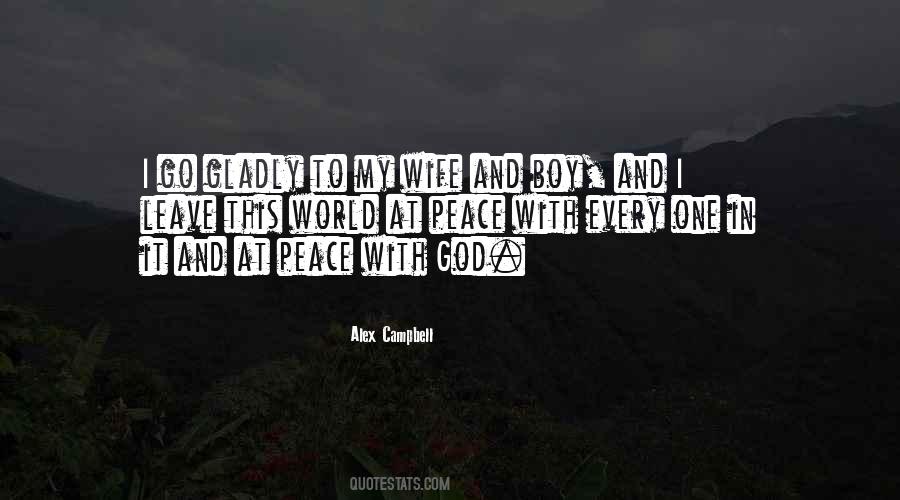 Alex Campbell Quotes #1029676