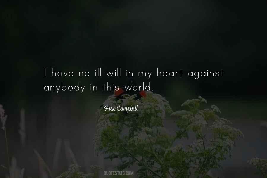 Alex Campbell Quotes #1092968