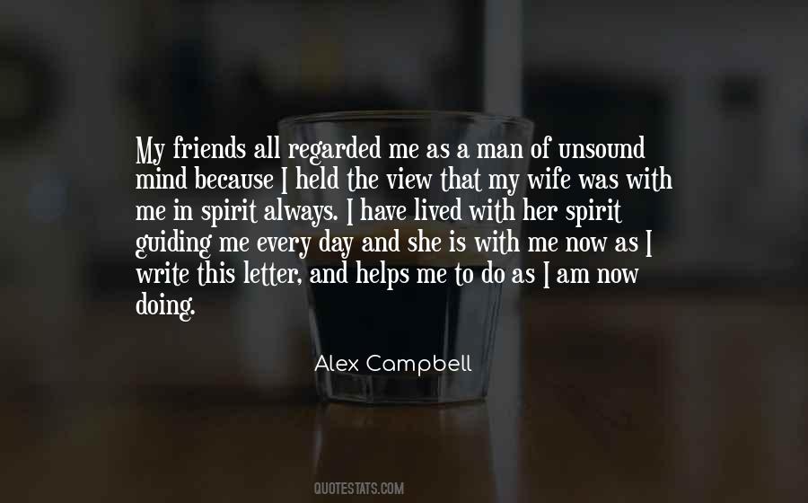 Alex Campbell Quotes #1590430