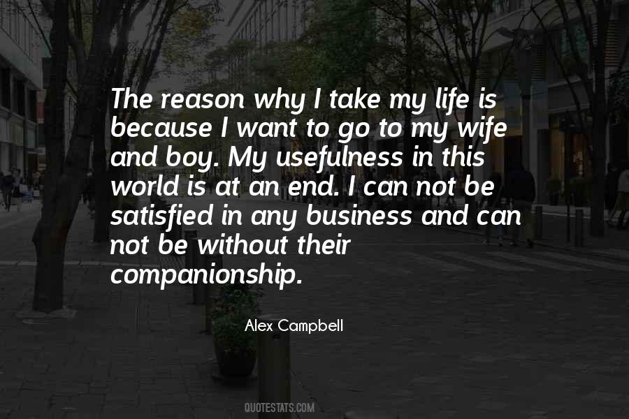 Alex Campbell Quotes #513404