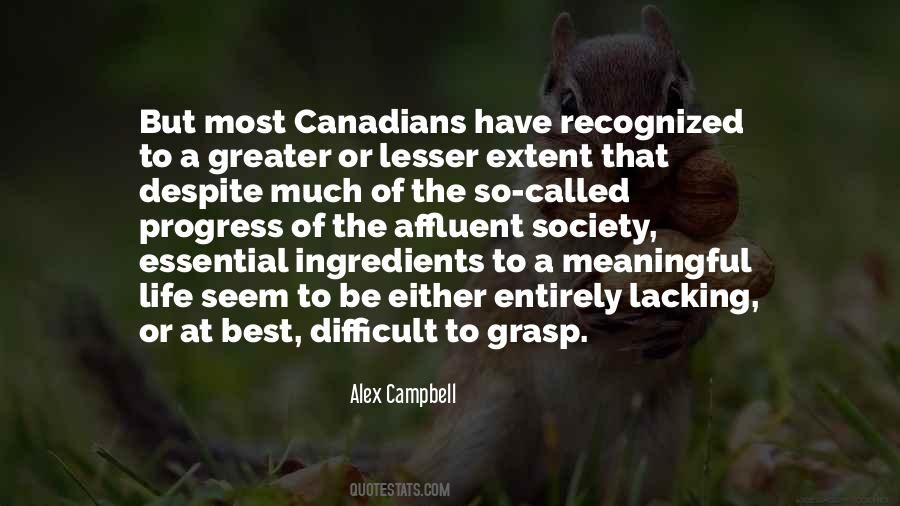 Alex Campbell Quotes #534586