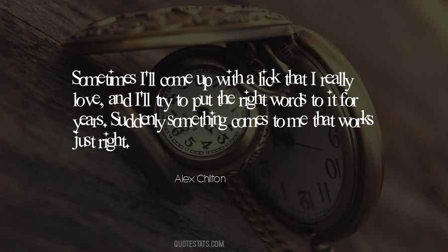 Alex Chilton Quotes #561052