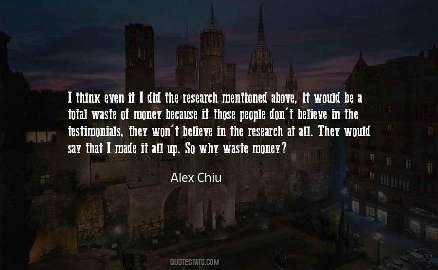 Alex Chiu Quotes #1188771