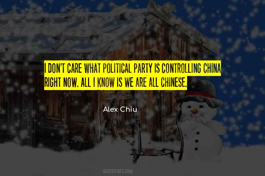 Alex Chiu Quotes #1647820