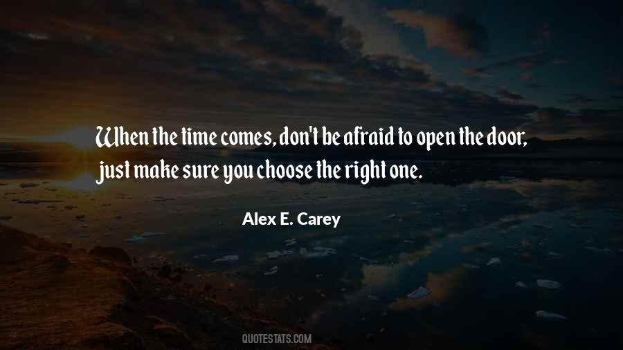 Alex E. Carey Quotes #790957