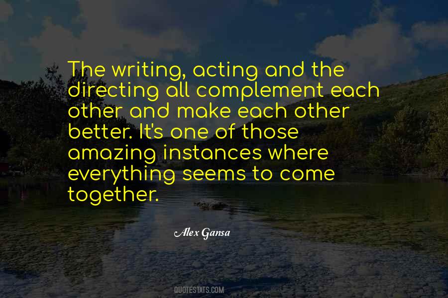 Alex Gansa Quotes #817473 Alex Gansa Quotes #817473