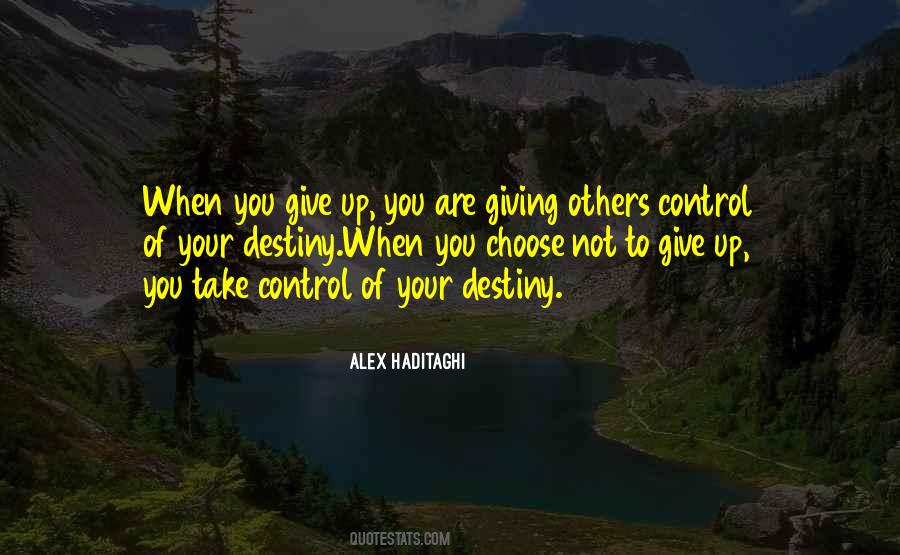 Alex Haditaghi Quotes #1095173