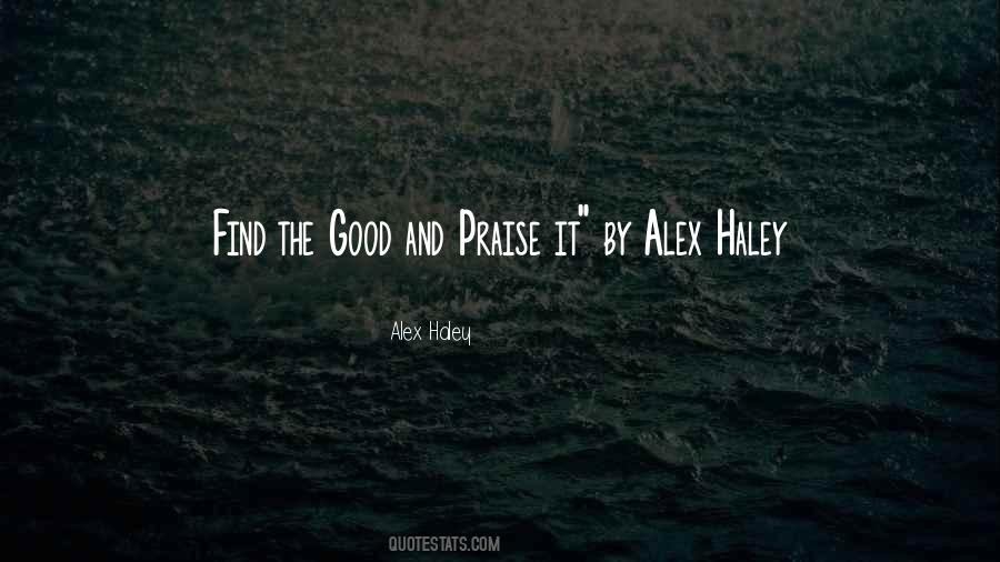 Alex Haley Quotes #663103