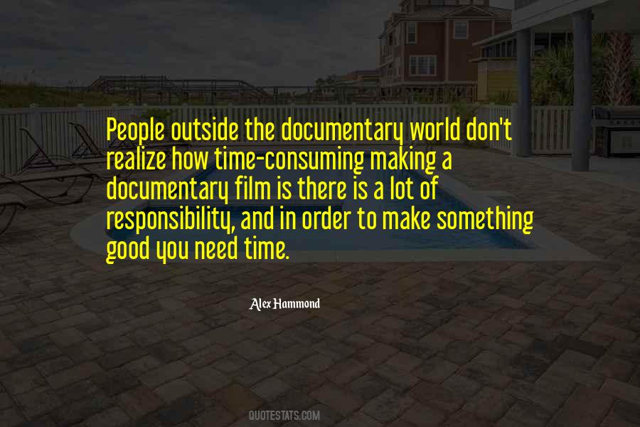 Alex Hammond Quotes #153463