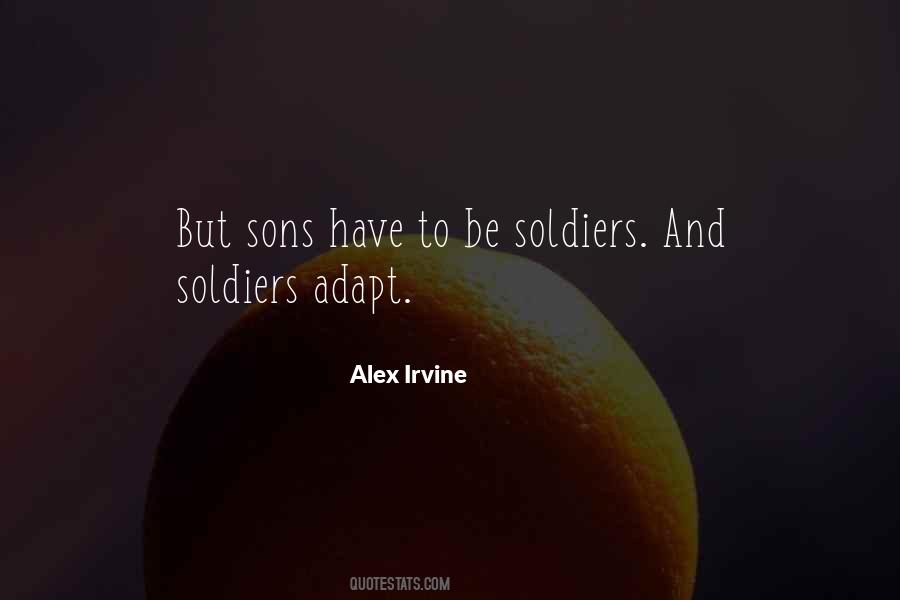 Alex Irvine Quotes #285312