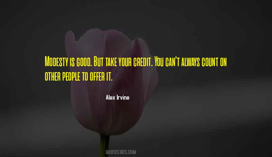 Alex Irvine Quotes #931513