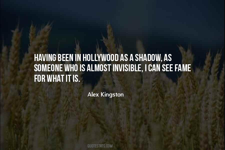 Alex Kingston Quotes #1091813