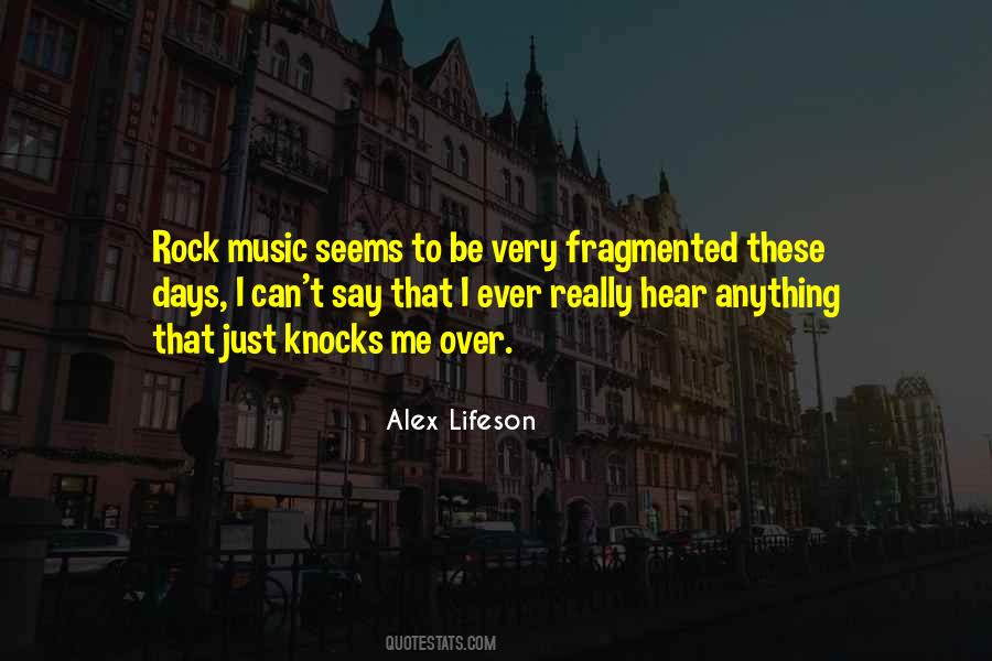 Alex Lifeson Quotes #297988