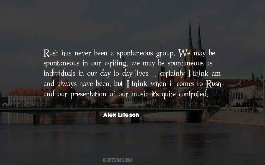 Alex Lifeson Quotes #471395