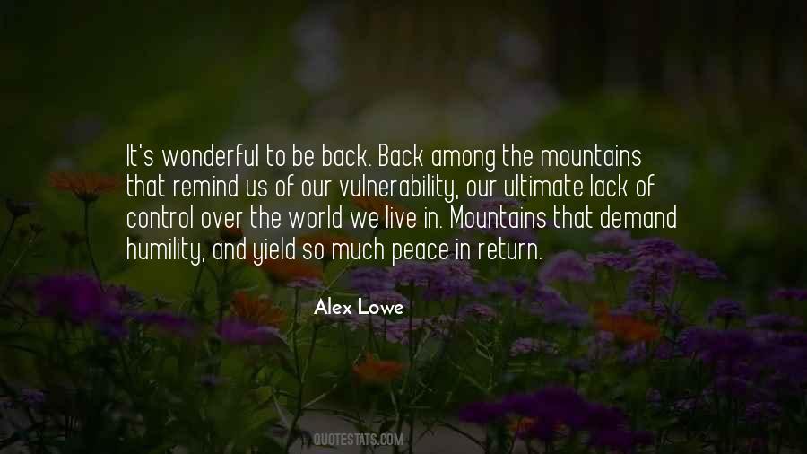 Alex Lowe Quotes #1757976