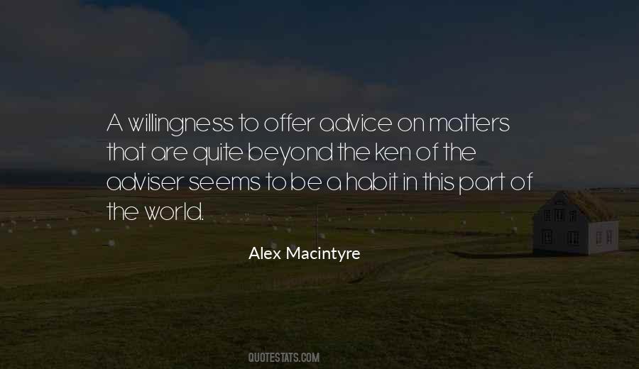 Alex Macintyre Quotes #1806634