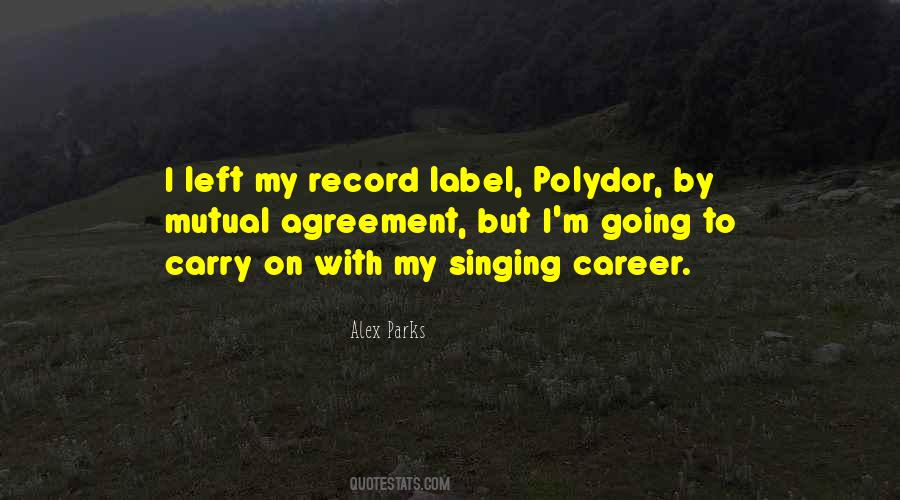 Alex Parks Quotes #441656