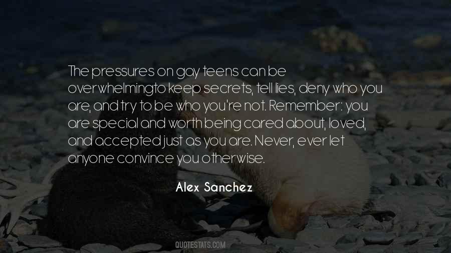 Alex Sanchez Quotes #1381133