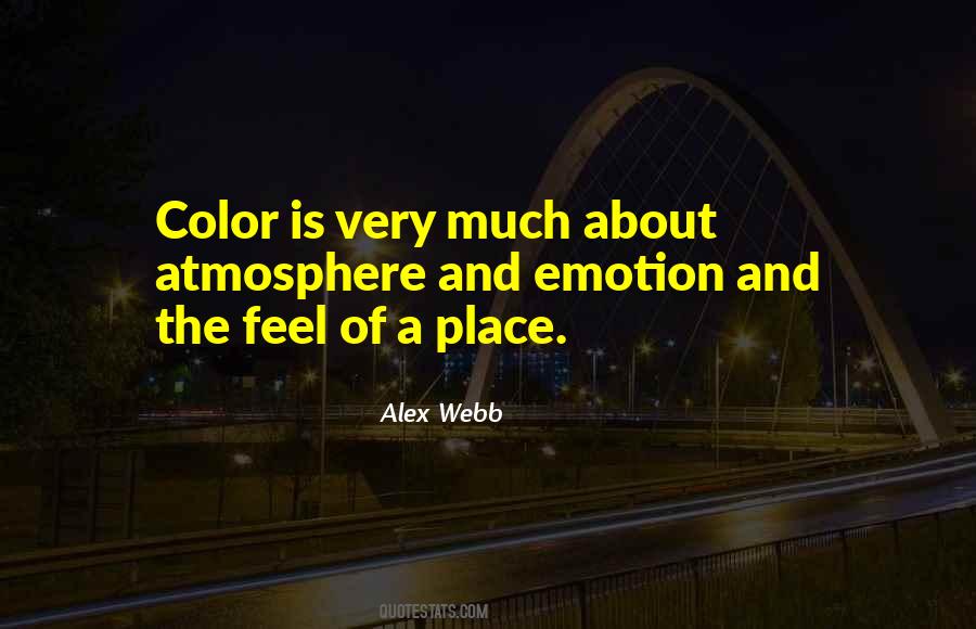 Alex Webb Quotes #131489