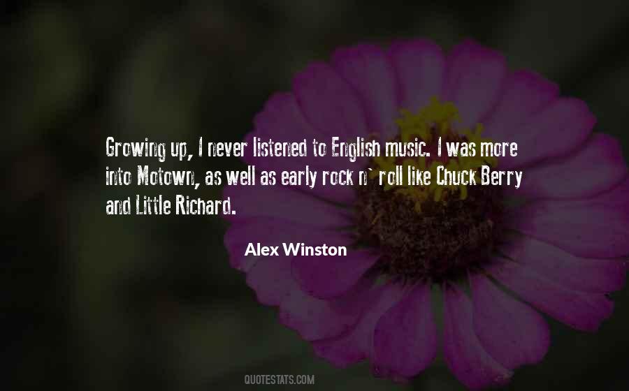 Alex Winston Quotes #279432