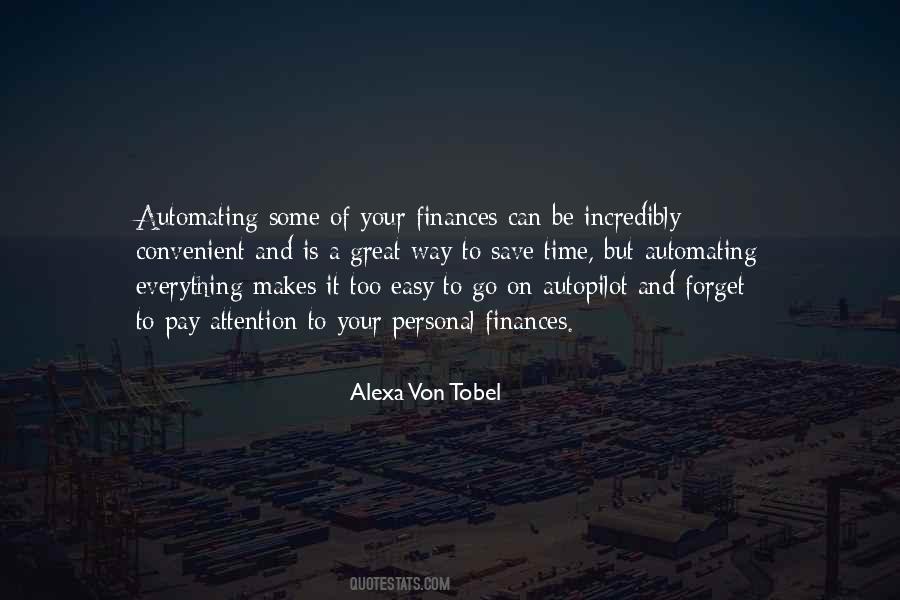 Alexa Von Tobel Quotes #685741