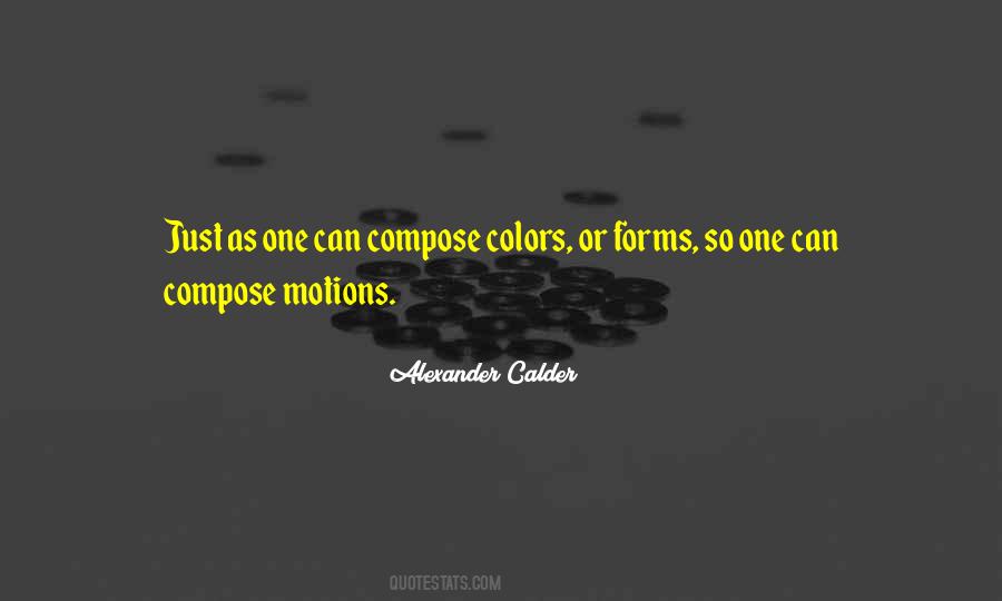 Alexander Calder Quotes #815147