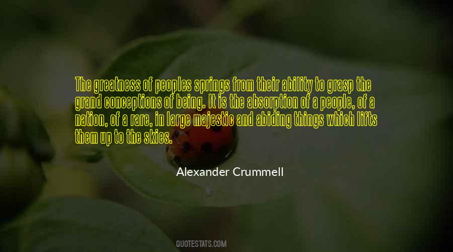 Alexander Crummell Quotes #1373974