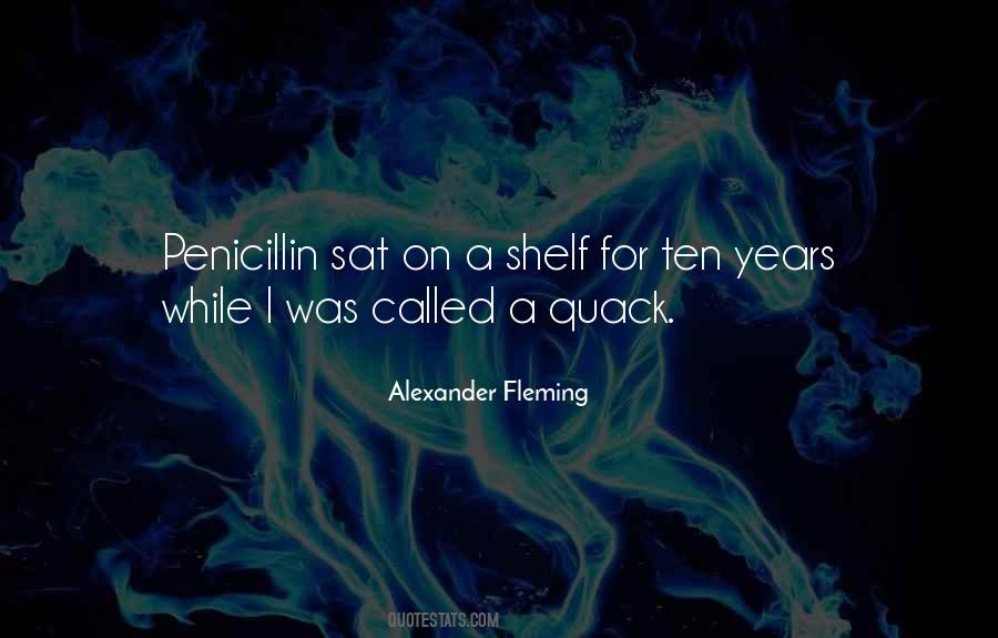 Alexander Fleming Quotes #1498973