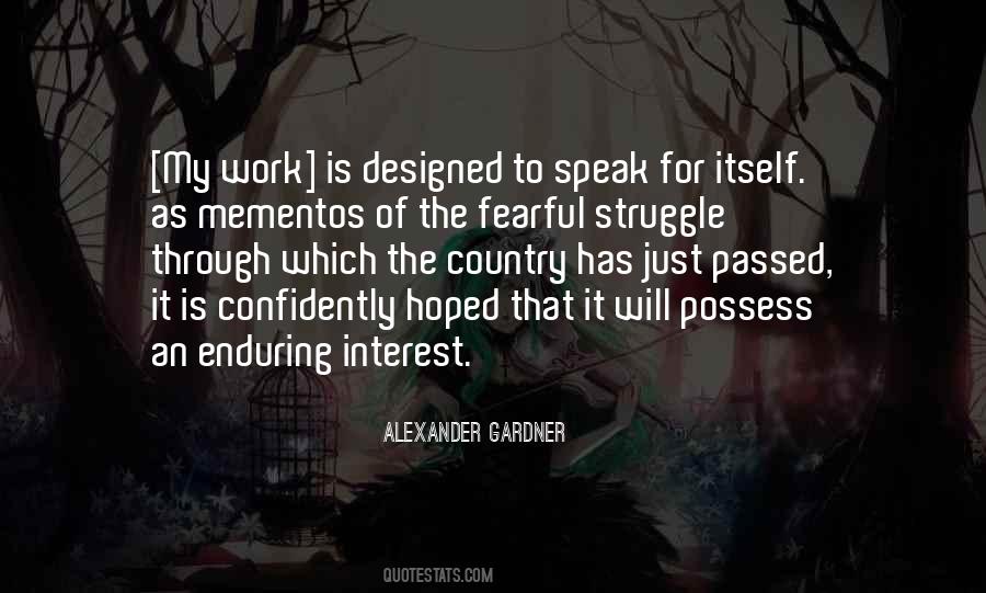 Alexander Gardner Quotes #1730787