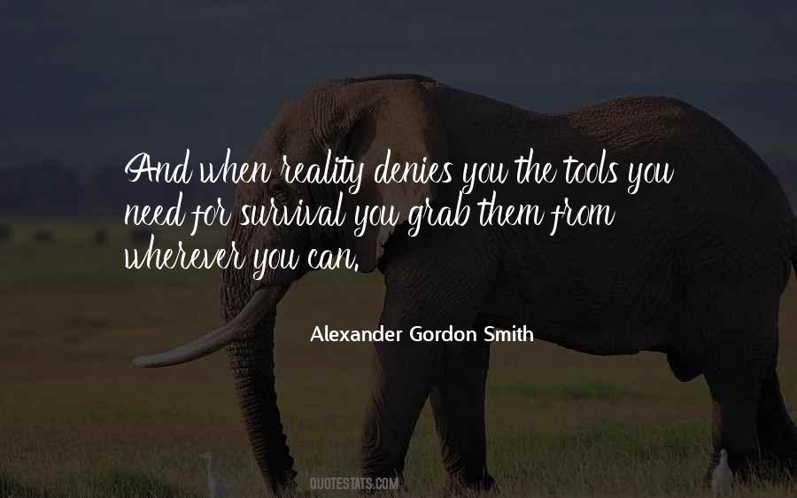 Alexander Gordon Smith Quotes #305338