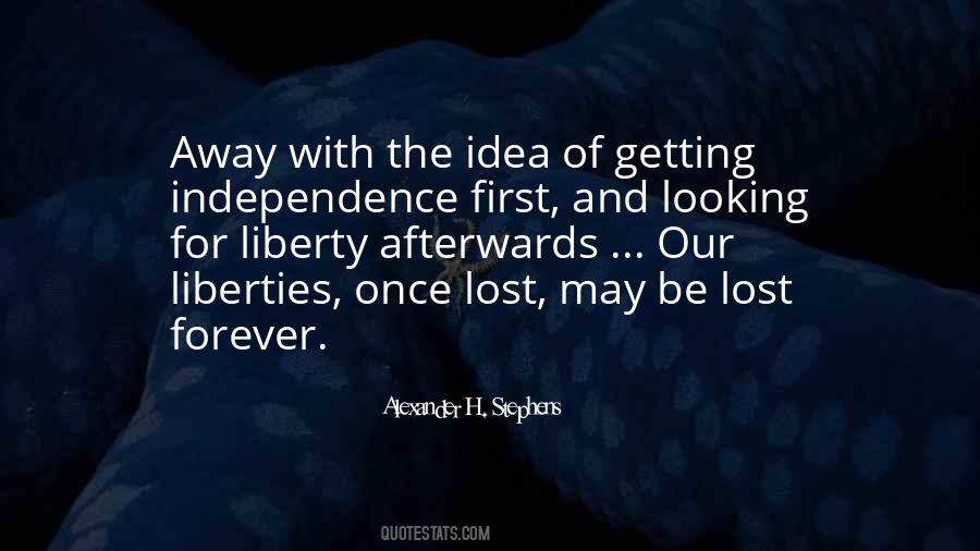 Alexander H. Stephens Quotes #1338493