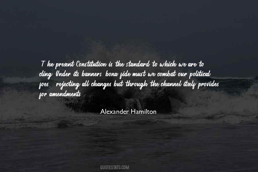 Alexander Hamilton Quotes #1214633