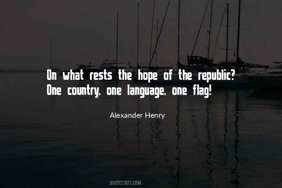 Alexander Henry Quotes #1731273
