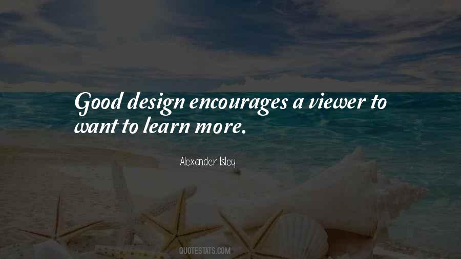 Alexander Isley Quotes #965800