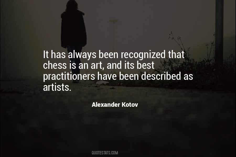 Alexander Kotov Quotes #270482