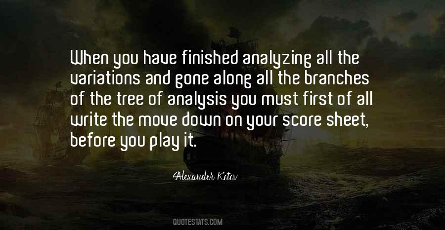 Alexander Kotov Quotes #452298