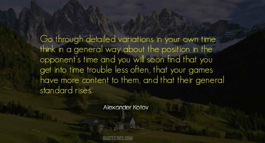 Alexander Kotov Quotes #709017