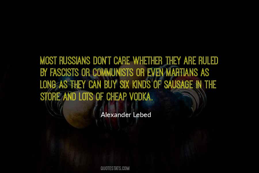 Alexander Lebed Quotes #1328781