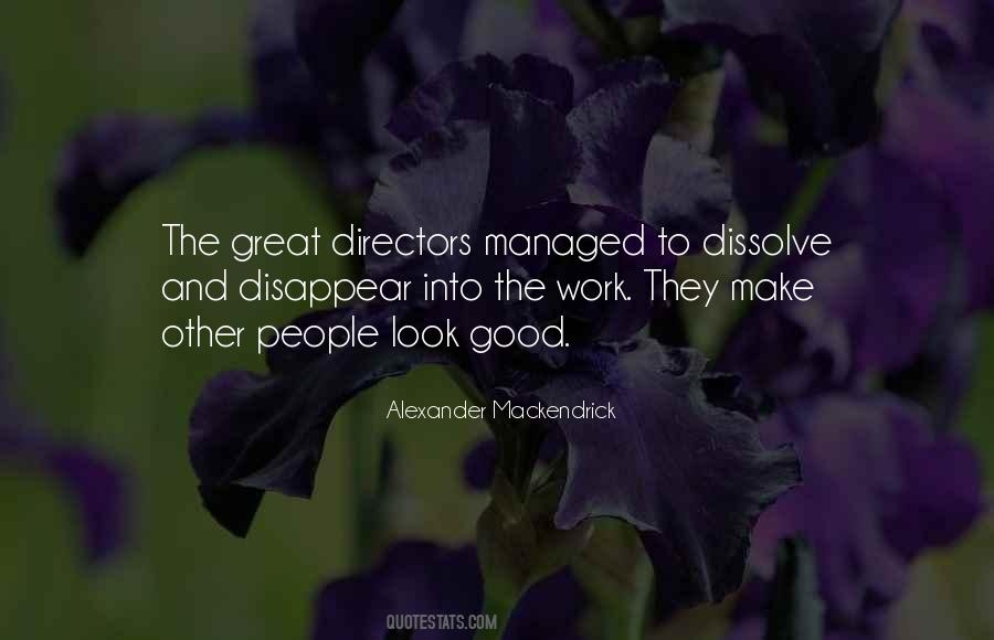 Alexander Mackendrick Quotes #731548